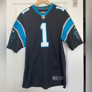 NWOT Men Nike Cam Newton Carolina Panthers NFL Football Jersey
